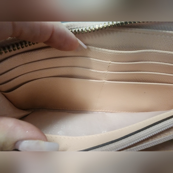 Kate Spade Newbury Lane Neda Zip Around Wallet. Peach - Picture 11 of 13